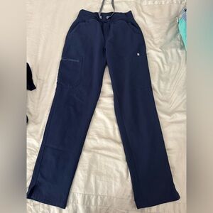 Figs Women's Navy Straight Leg Pants